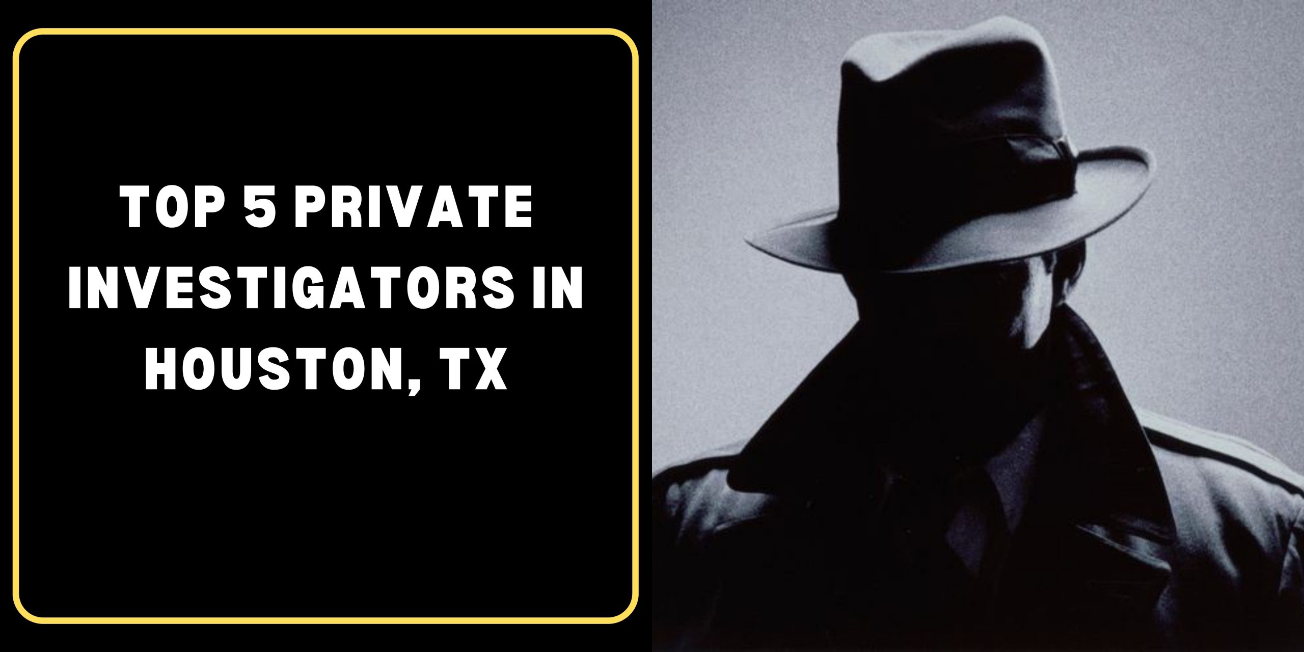 Top 5 Private Investigators In Houston, TX