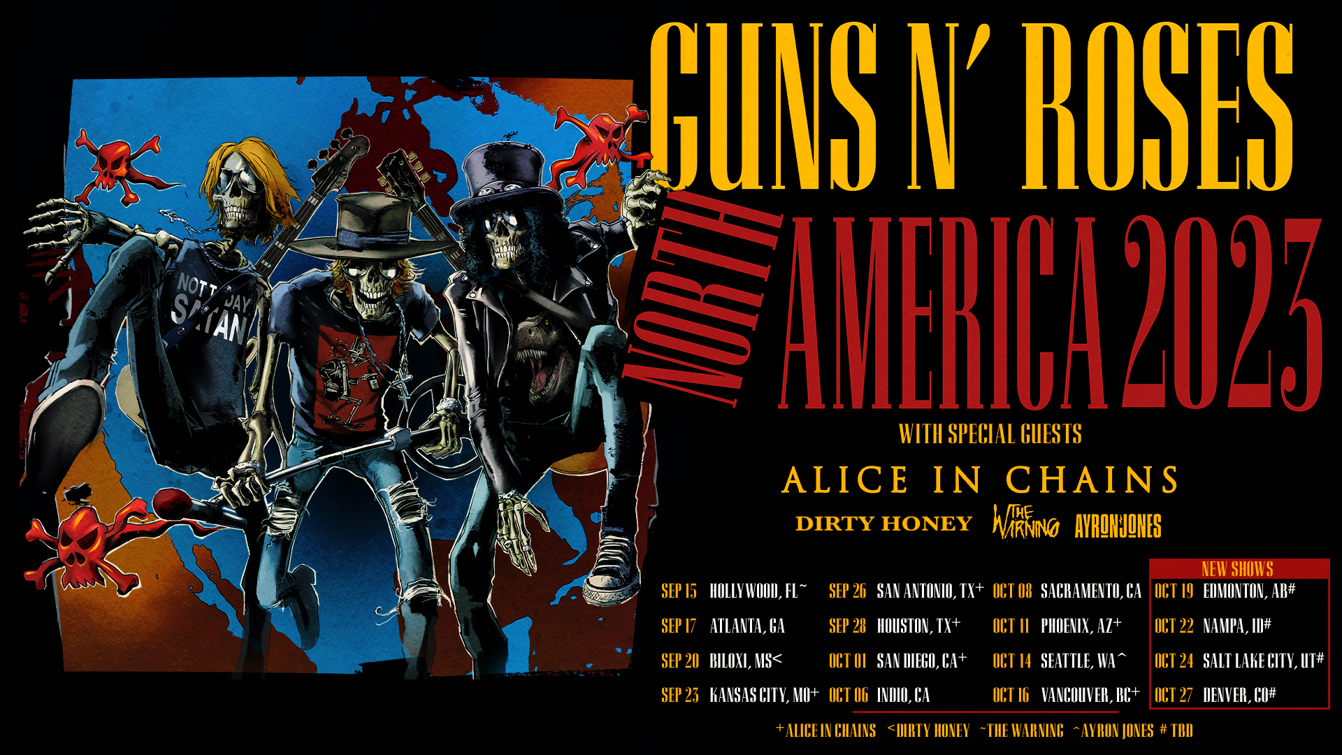 Guns N' Roses Live at Minute Maid Park on September 28, 2023