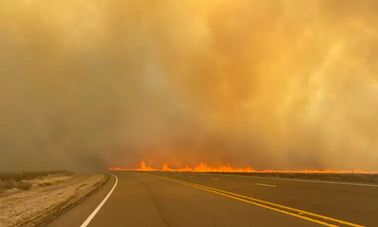wildfires texas
