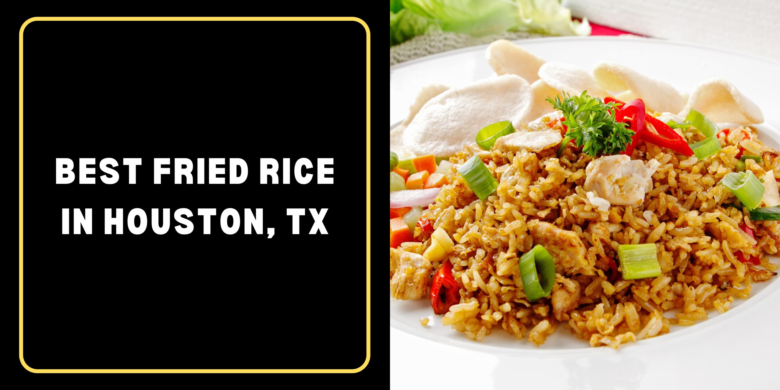 Best Fried Rice in Houston, TX